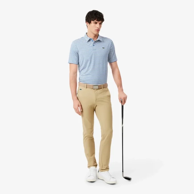 Regular Fit Ultra Dry randig golfpikétröja Regular Fit Ultra Dry randig golfpikétröja