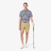 Regular Fit Ultra Dry Striped Golf Pikétröja Regular Fit Ultra Dry Striped Golf Pikétröja