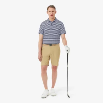 Regular Fit Ultra Dry Striped Golf Pikétröja