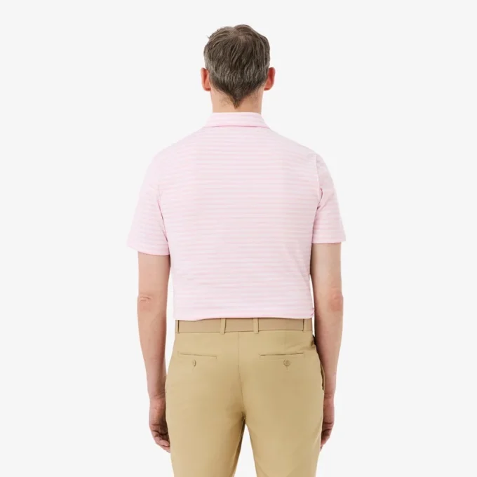 Regular Fit Ultra Dry Striped Golf Pikétröja Regular Fit Ultra Dry Striped Golf Pikétröja