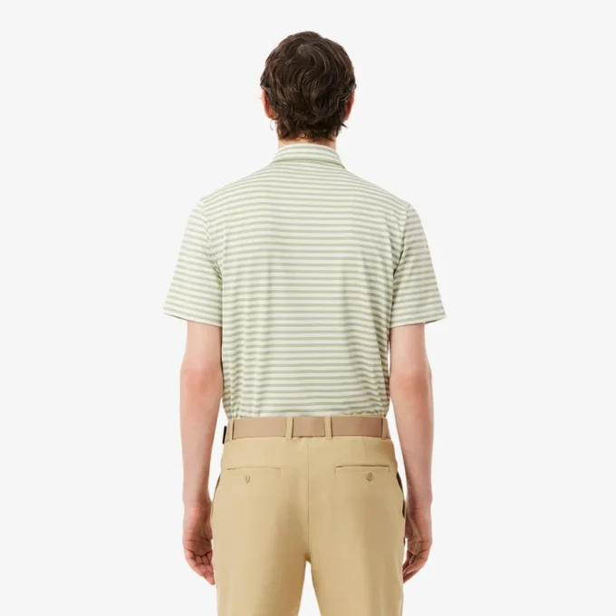 Regular Fit Ultra Dry Striped Golf Pikétröja Regular Fit Ultra Dry Striped Golf Pikétröja
