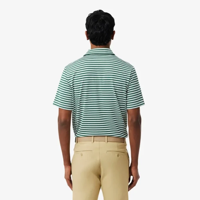 Regular Fit Ultra Dry Striped Golf Pikétröja Regular Fit Ultra Dry Striped Golf Pikétröja