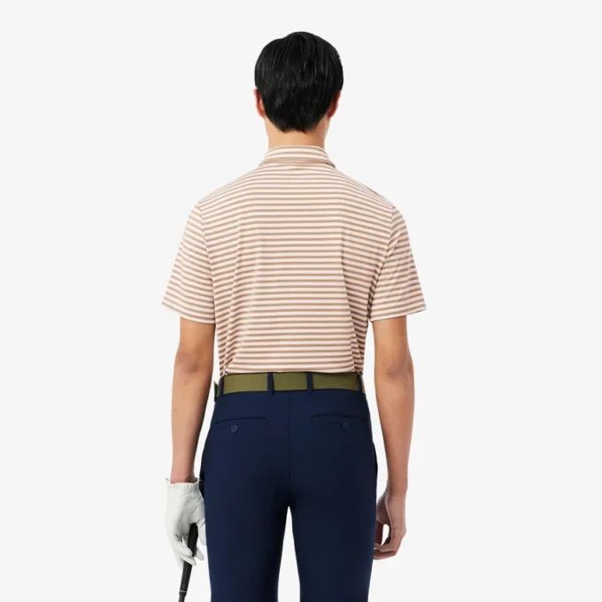 Regular Fit Ultra Dry Striped Golf Pikétröja Regular Fit Ultra Dry Striped Golf Pikétröja