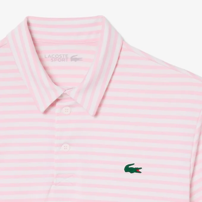 Regular Fit Ultra Dry Striped Golf Pikétröja Regular Fit Ultra Dry Striped Golf Pikétröja