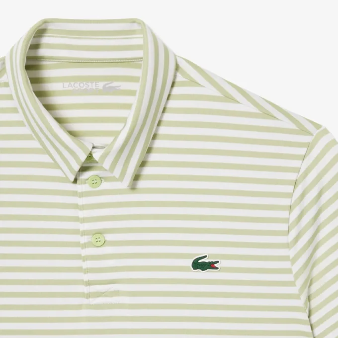 Regular Fit Ultra Dry Striped Golf Pikétröja Regular Fit Ultra Dry Striped Golf Pikétröja