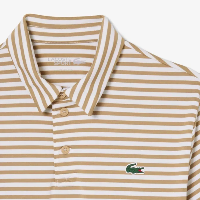 Regular Fit Ultra Dry Striped Golf Pikétröja Regular Fit Ultra Dry Striped Golf Pikétröja
