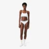 Ribbad bomulls-bralette Ribbad bomulls-bralette