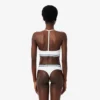 Ribbad bomulls-bralette Ribbad bomulls-bralette