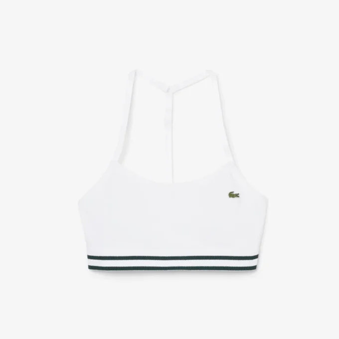 Ribbad bomulls-bralette Ribbad bomulls-bralette