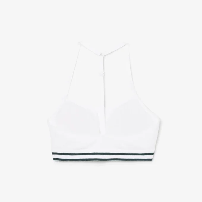 Ribbad bomulls-bralette Ribbad bomulls-bralette