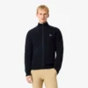 Ribbad golftröja med dragkedja för herr Ribbad golftröja med dragkedja för herr