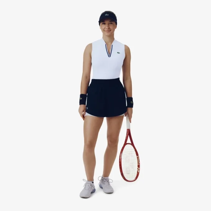 Ärmlös Ultra Dry Stretch-tennispikétröja Ärmlös Ultra Dry Stretch-tennispikétröja