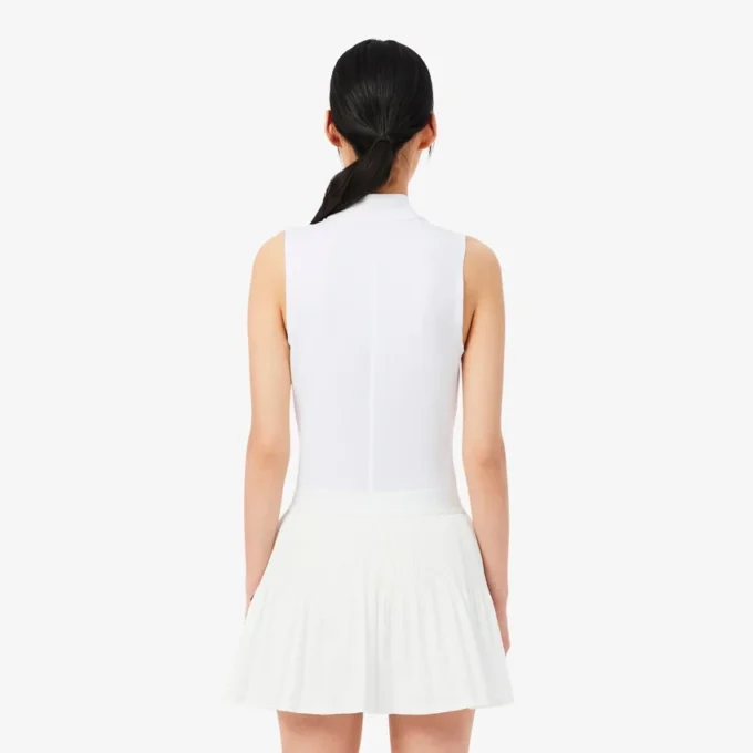 Ärmlös Ultra Dry Stretch-tennispikétröja Ärmlös Ultra Dry Stretch-tennispikétröja
