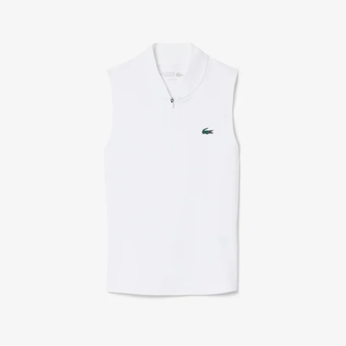 Ärmlös Ultra Dry Stretch-tennispikétröja Ärmlös Ultra Dry Stretch-tennispikétröja