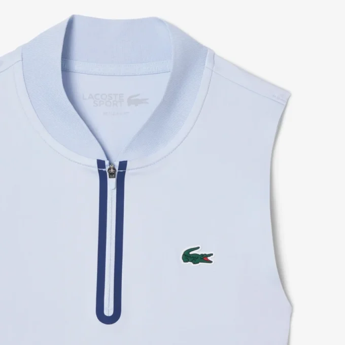 Ärmlös Ultra Dry Stretch-tennispikétröja Ärmlös Ultra Dry Stretch-tennispikétröja