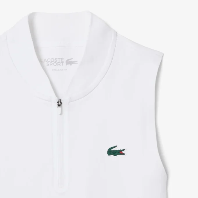 Ärmlös Ultra Dry Stretch-tennispikétröja Ärmlös Ultra Dry Stretch-tennispikétröja