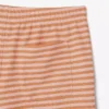 Räta, randiga bomullsshorts