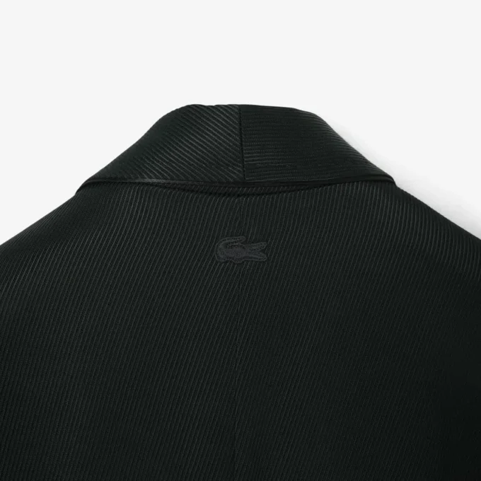 Runway-blazer i satin med sjalkrage Runway-blazer i satin med sjalkrage