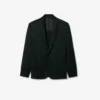 Runway-blazer i satin med sjalkrage Runway-blazer i satin med sjalkrage