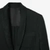 Runway-blazer i satin med sjalkrage Runway-blazer i satin med sjalkrage