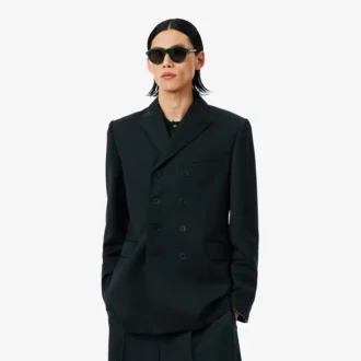 Runway dubbelknäppt lätt ullblazer