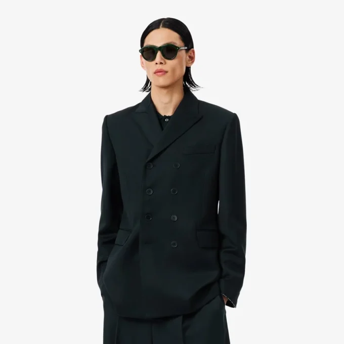 Runway dubbelknäppt lätt ullblazer Runway dubbelknäppt lätt ullblazer
