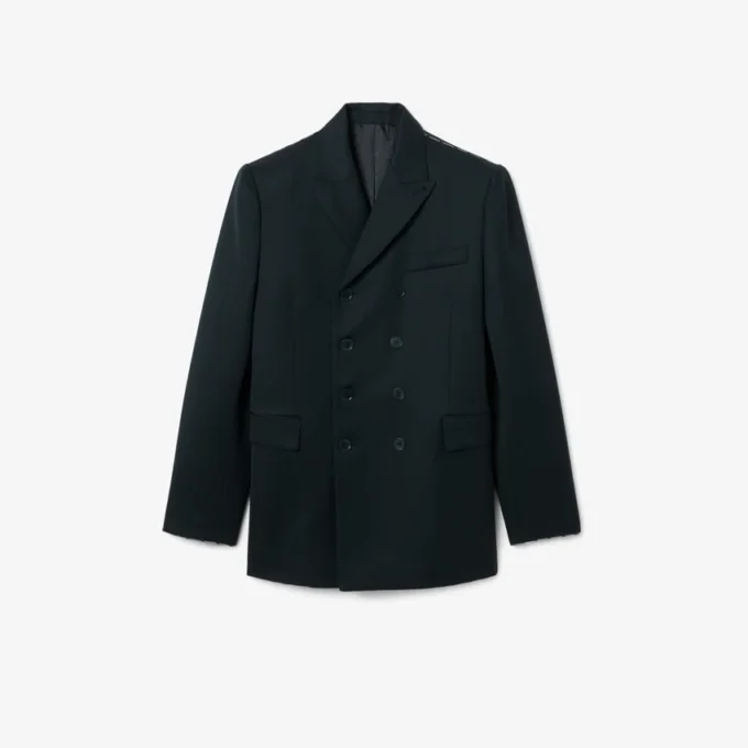 Runway dubbelknäppt lätt ullblazer Runway dubbelknäppt lätt ullblazer