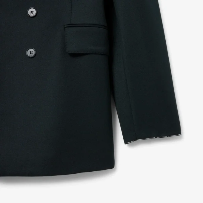 Runway dubbelknäppt lätt ullblazer Runway dubbelknäppt lätt ullblazer