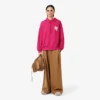 Runway-hoodie med emblem Runway-hoodie med emblem