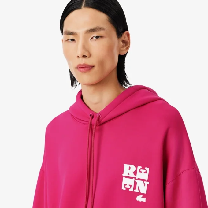 Runway-hoodie med emblem Runway-hoodie med emblem