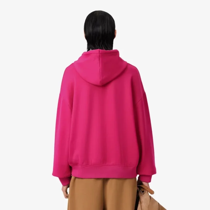 Runway-hoodie med emblem Runway-hoodie med emblem