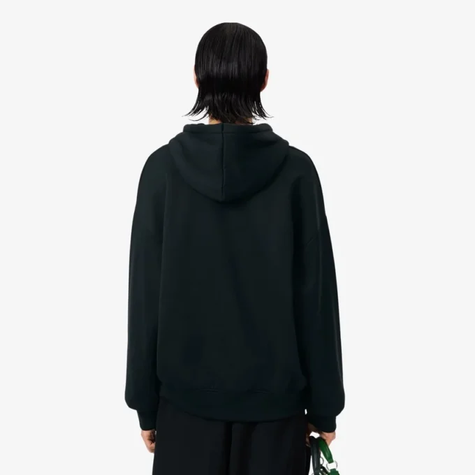 Runway-hoodie med emblem Runway-hoodie med emblem