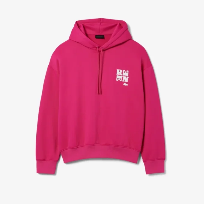 Runway-hoodie med emblem Runway-hoodie med emblem