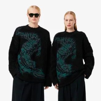 Runway Jacquard Crocodile-tröja