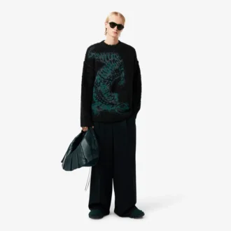 Runway Jacquard Crocodile-tröja