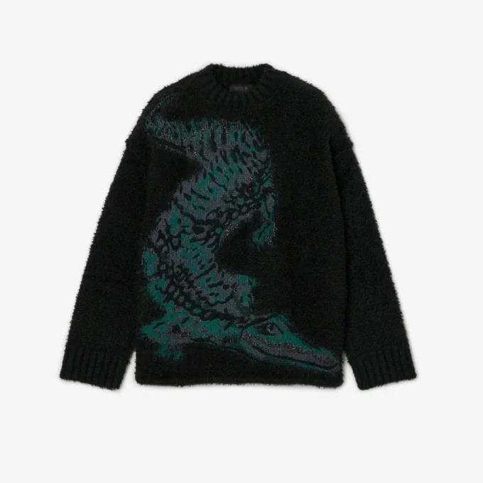 Runway Jacquard Crocodile-tröja Runway Jacquard Crocodile-tröja