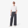 Runway-jeans med vid ben och selvedge för herr Runway-jeans med vid ben och selvedge för herr