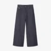 Runway-jeans med vid ben och selvedge för herr Runway-jeans med vid ben och selvedge för herr