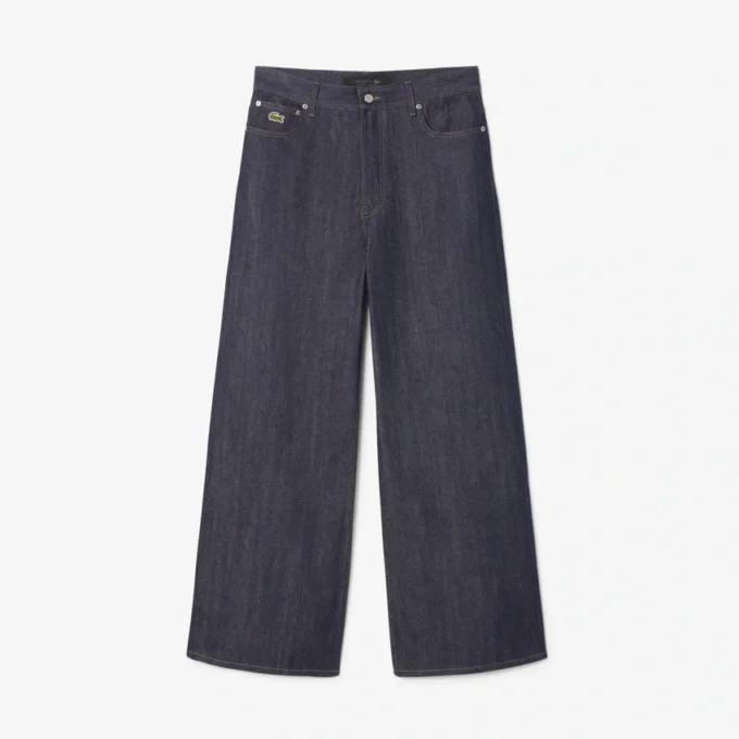 Runway-jeans med vid ben och selvedge för herr Runway-jeans med vid ben och selvedge för herr