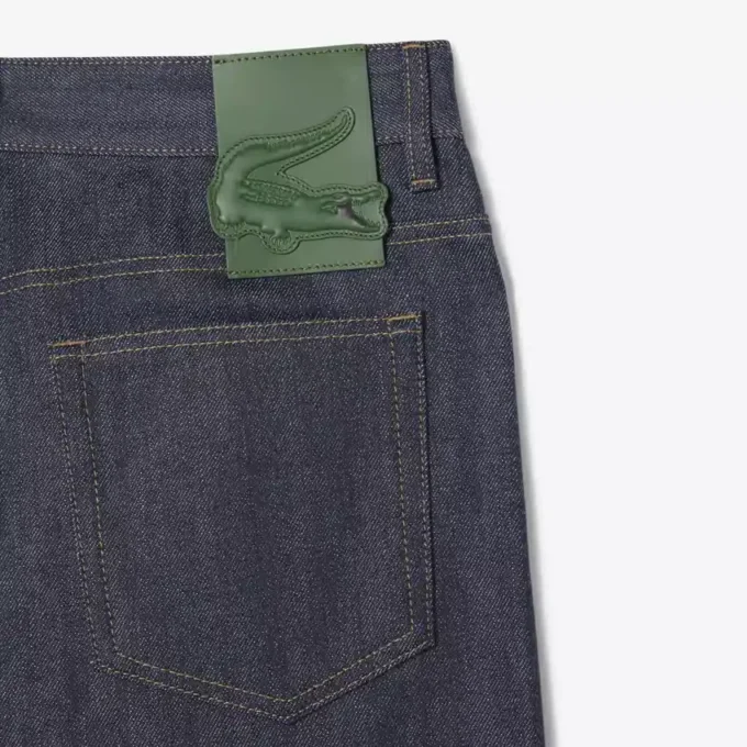 Runway-jeans med vid ben och selvedge för herr Runway-jeans med vid ben och selvedge för herr