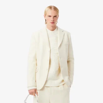 Runway-kavaj i ren ny ull