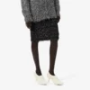 Runway-kjol i lurexstickat Runway-kjol i lurexstickat