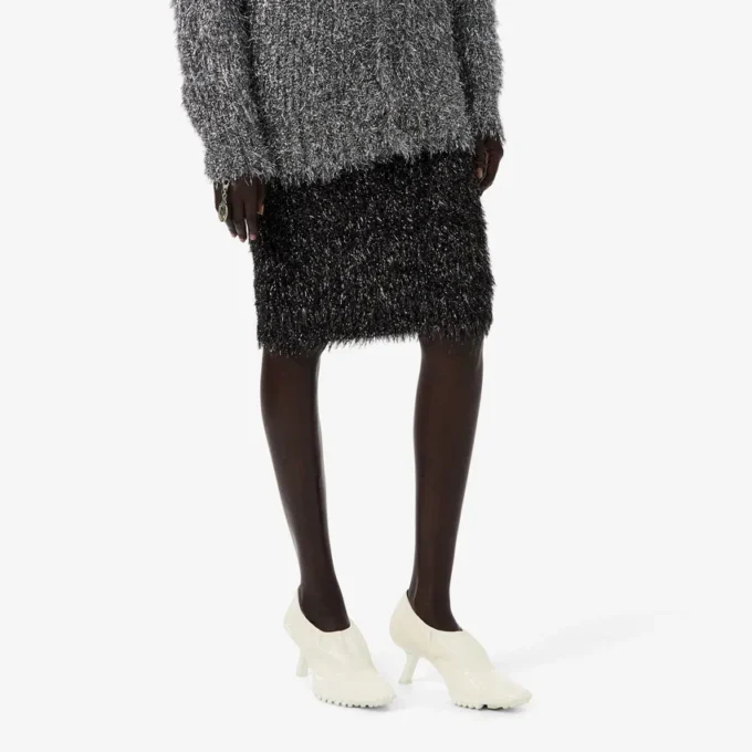 Runway-kjol i lurexstickat Runway-kjol i lurexstickat
