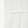 Runway-klänning med plissering och broderidetaljer Runway-klänning med plissering och broderidetaljer