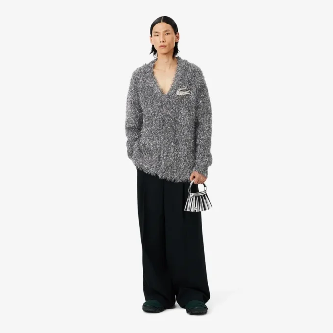 Runway-kofta i lurexstickat Runway-kofta i lurexstickat