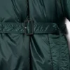 Runway Long Iridescent Puffed Jacket