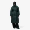 Runway Long Iridescent Puffed Jacket