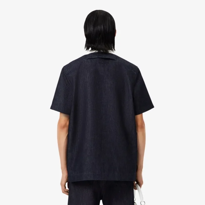 Runway Loose Fit Denim Pikétröja Runway Loose Fit Denim Pikétröja