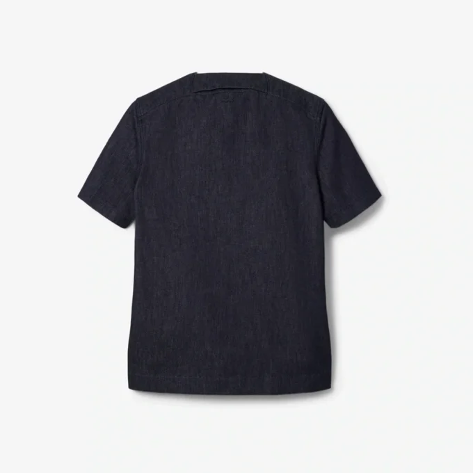 Runway Loose Fit Denim Pikétröja Runway Loose Fit Denim Pikétröja