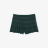 Runway Pointelle-stickade shorts